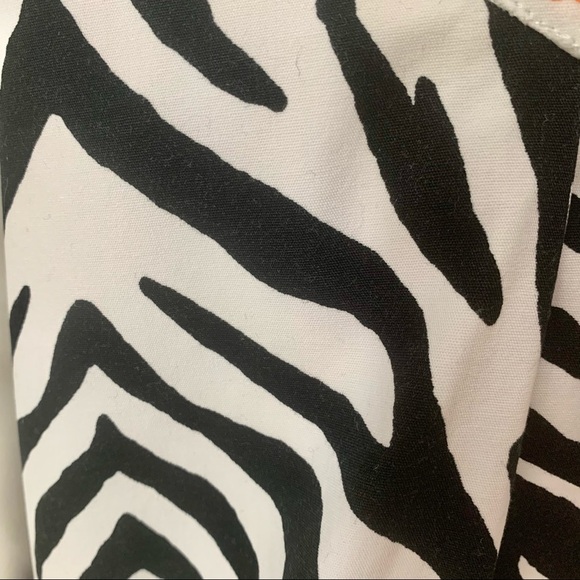 GYMBOREE Wild For Zebra Print Embroidered 100% Cotton Dress Sleeveless Size 7 - Picture 6 of 11